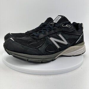 New Balance 990V4 Blue Navy Suede Women Running Sneaker Shoes W990BK4 Size 10.5